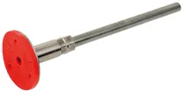 Pezzo di raccordo Flury FE 27 singolo, acciaio inossidabile A4, L=180mm 
