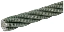 Stahlseil flexibel Elvatec/DEHN 11.5mm (19×2.3mm) Ring à 20m Zinn galvanisiert 