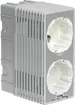 Geräteträger mit Einlasskasten Gr.I-I NUP für isolierte Fassade 70…160mm 