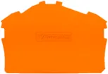 Abschluss/Zwischenplatte WAGO TOPJOB S 0.8mm orange 