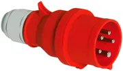 Spina mobile CEE Bals 5P 32A 400V 6h rosso IP44 nich.Quick C. 