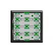 KNX-Funktionseinsatz RGB 1…8-fach EDIZIOdue schwarz ohne LED, m.Temperaturfühler 