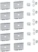 Giunto tehalit per canale d'installazione LFS 20×30 / 30×30 
