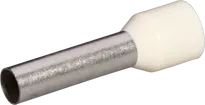 Embout de câble type A isolé 10mm²/18mm ivoire 