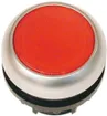 Leucht-Drucktaste ETN RMQ flach rot, tastend, Ring verchromt 