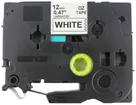 Cassetta nastro compatibile con OZE-S231, 12mm×8m, bianco-nero 