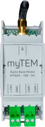 Modulo di interfaccia AMD myTEM MTBAS-100-WL 24VDC CAN ↔ Z-Wave (RF) 