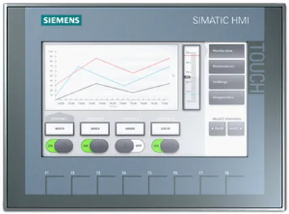 Touchpanel 7" Siemens SIMATIC HMI KTP700 BASIC COLOR PN, 65K Farben 