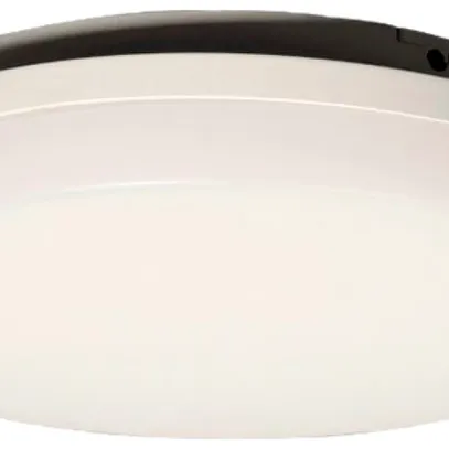 Plafonnier LED Z-Licht HF FlachLED 24W 2050lm 4000K IK8 Ø330mm IP65 PC blanc 