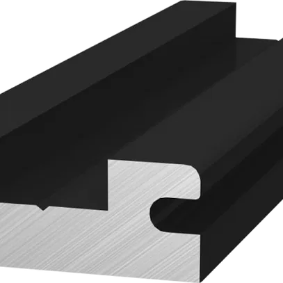 K2 Connecteur pour InsertionRail anodisé noir 