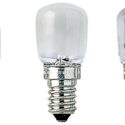 Lampe forme poire 15W 230V E14 dp pour four/réfrigérateur 