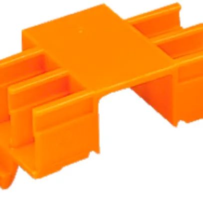 Adattatore WAGO per 6 serrafili Micro arancione 