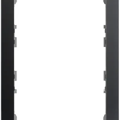 Cadre de recouvrement EDIZIOdue prestige pour KNX-Panel 7" verre noir 