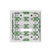 Unité fonctionnelle KNX RGB EDIZIO.liv SNAPFIX® s.LED s.touches 1…8 touches bc 