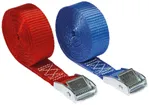 Courroie de sécurité Plica 3m avec serrure, 25mm, polypropylène bleu/rouge 4 pcs 