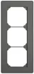 Telaio di copertura INC EDIZIO.liv SNAPFIX® 3×1/1×3 96×216mm grs 