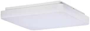 Plafoniera/applique LED SLICE SQUARE 18W, 4000K,1150lm, rilevatore, bianco 