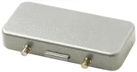 Schutzdeckel B16 QVN mit Fangschnur Aluminium 