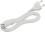 Câble de raccordement LED Pipe 2, avec fiche Euro (T11), 1m, blanc 