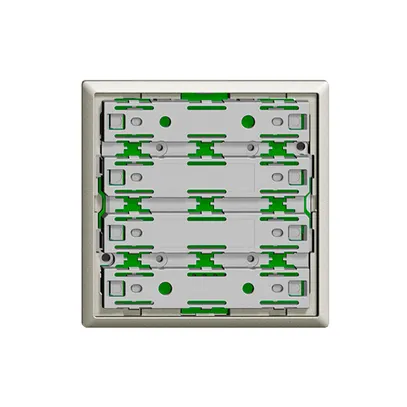 KNX-Funktionseinsatz RGB 1…8-fach EDIZIOdue hellgrau m.LED, m.Temperaturfühler 