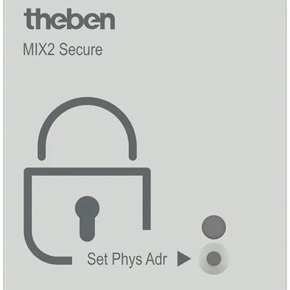 Busankoppler Theben MIX2 auf KNX TP Secure 