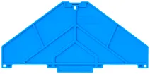 Abschlussplatte Weidmüller PAP PRV/PPV8 120×3mm blau 