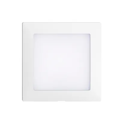 Kit frontale EDIZIOdue bianco 60×60mm per lampada LED 
