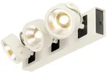 Plafonnier/Applique LED SLV KALU, 3×10W 1320lm 3000K IP20 blanc/noir 