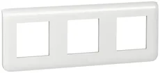 Placca di copertura MOS 2×3 moduli orizzontale bianco 