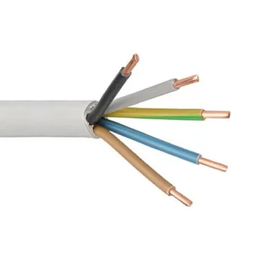 Câble d'installation 5x1,5mm² LNPE FE0 bc Rouleau à 100m