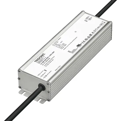 Convertisseur LED Tridonic LC 200 24V IP67 L EXC UNV, 200W, 24VDC, 232×68×44mm 