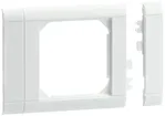 Rahmenblende Tehalit CH modular halogenfrei, 80mm, weiss 