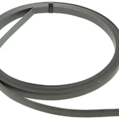 Bandstahl schwarz, 25×3mm, biegbar Rolle 20m 