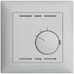 Thermostat d'ambiance ENC EDIZIOdue gris clair, sans interrupteur 