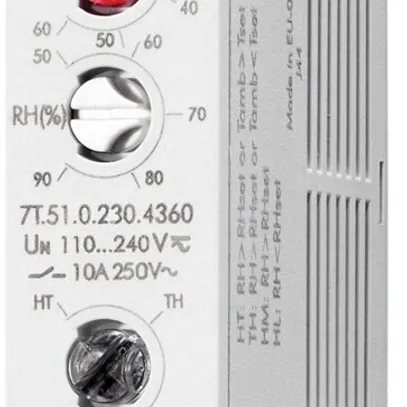 Multifunktions-Thermo-/Hygrostat Finder 1 Schliesser 10A 230V 10…60°C 