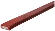 Câble plat Woertz 3×2.5mm² B2ca rouge 