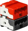 Morsetto spina micro KNX WAGO 2×4×1mm² rosso-grigio 
