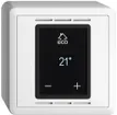 Thermostat d'ambiance AP EDIZIOdue FX blanc, avec écran, chauff.sol&conv. 