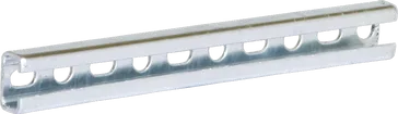 Rail en C Caddy type E5, L=0.3m 20×36mm, zingué à chaud 
