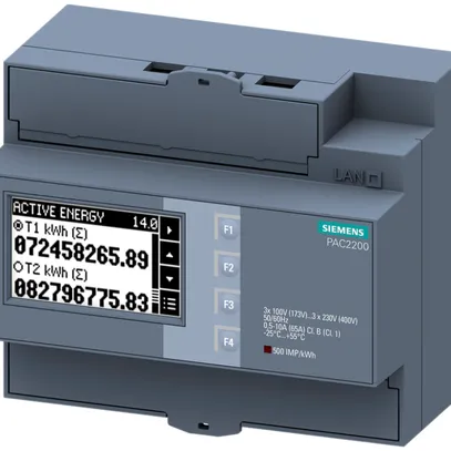 Appareil de mesure d'énergie AMD Siemens SENTRON PAC2200 3×65A M-Bus 
