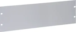 Plaque d'obturation 19" 3UH, gris, couleur: NCS 2502-B 
