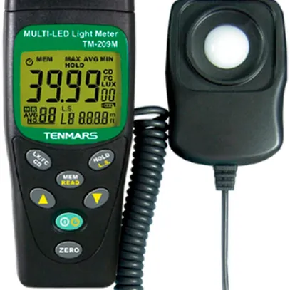 Luxmetro digitale TM-209M 