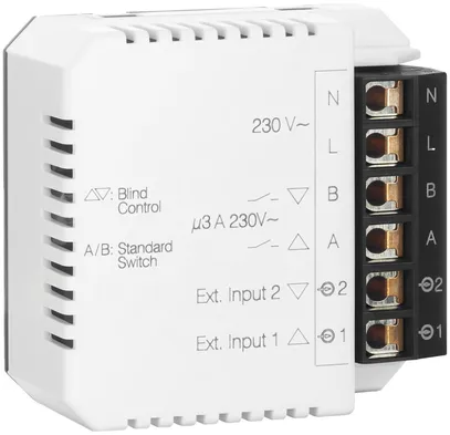 EB-RF-Schaltaktor mi.puck switch EA 46.22 pro4, 2-Kanal 230V/3A, BT 