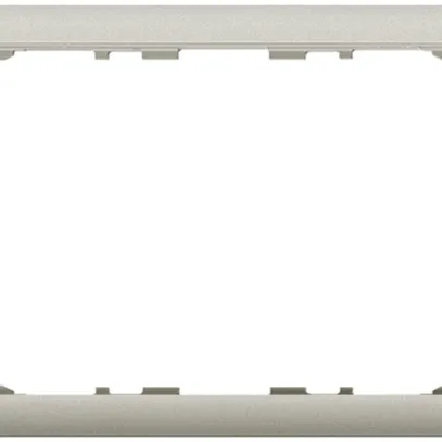 Cadre de recouvrement EDIZIOdue colore pour KNX-Panel 7" gris clair 