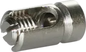 Support de fil Flury AV 20, Cu nickelé pour fil, conducteur Ø6…10mm 