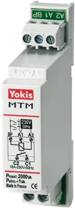 REG-Treppenlicht-Zeitschalter Yokis 2000W 2min-4h 230V 