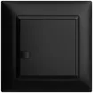 UP-Taster KNX 1-fach EDIZIOdue schwarz RGB ohne LED 