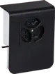 Support d'appareil Hager pour SL20080 noir, 3×T13 