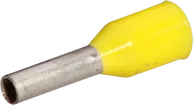 Capocorda tipo A isolato 1mm²/6mm giallo 