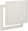Porte métallique blanc pour distributeur Ekinoxe 4×14 